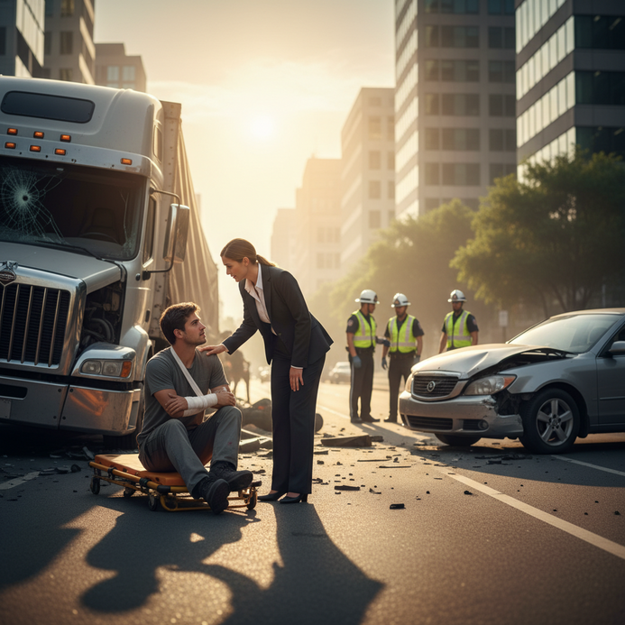 Truck Accident Lawyer |  Maximize Recovery With LegalExperts.AI